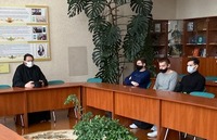 Встреча студентов факультета бизнеса и права с Протоиереем Андреем Выговским
