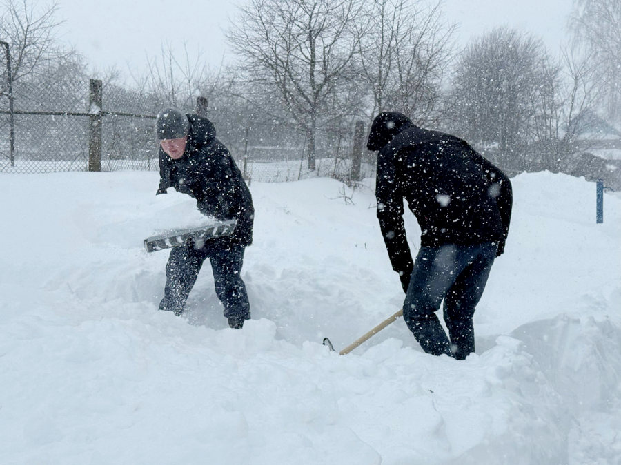 расчистка снега