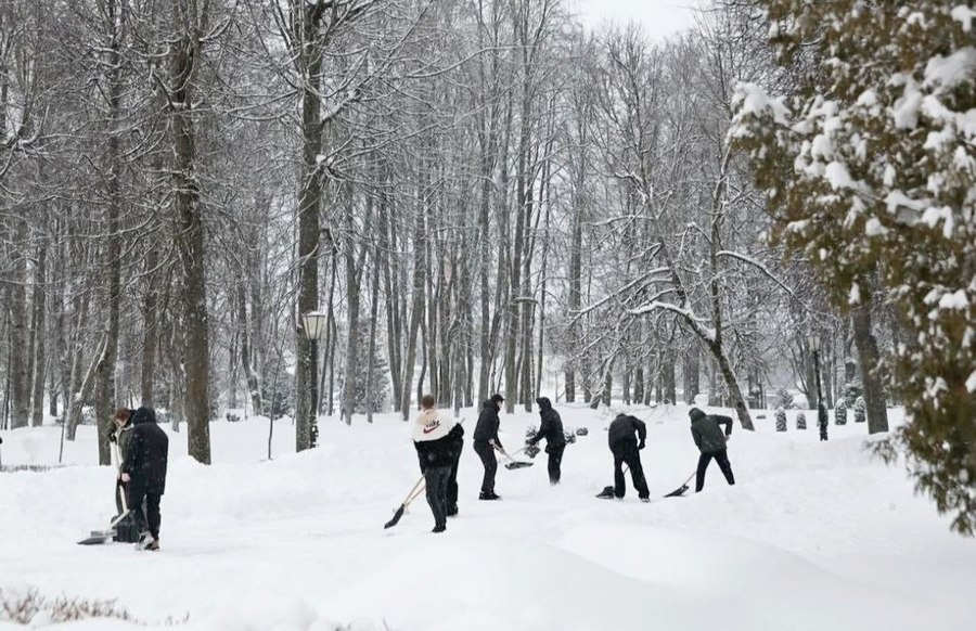 расчистка снега