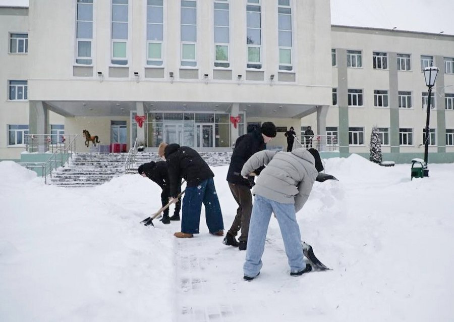 расчистка снега
