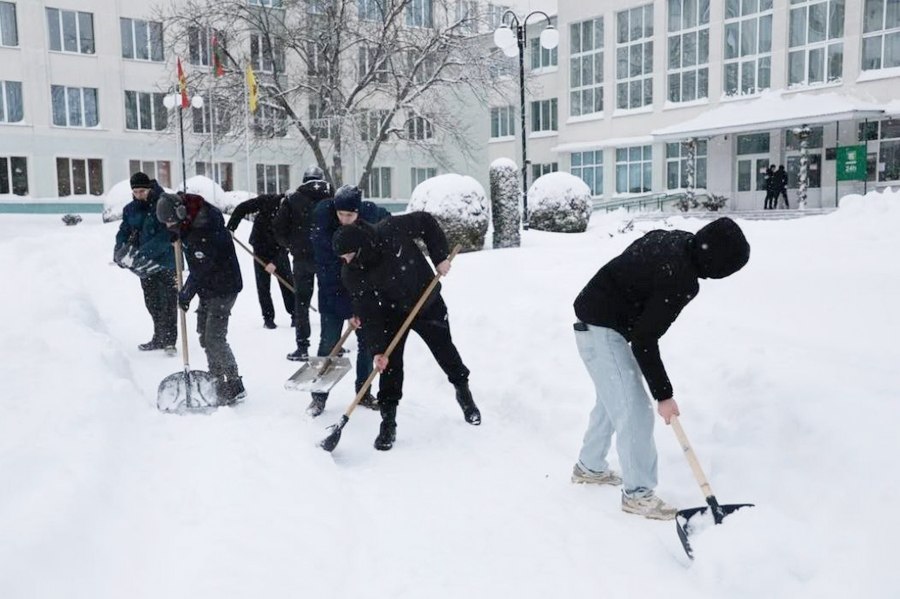 расчистка снега