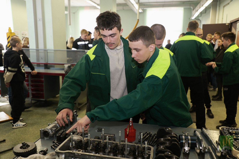 сборка двигателя