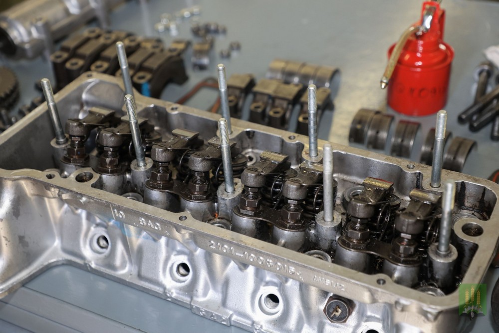 сборка двигателя