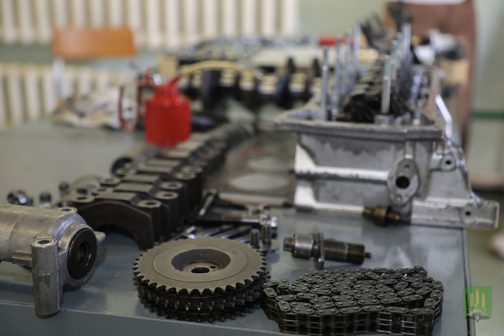 сборка двигателя