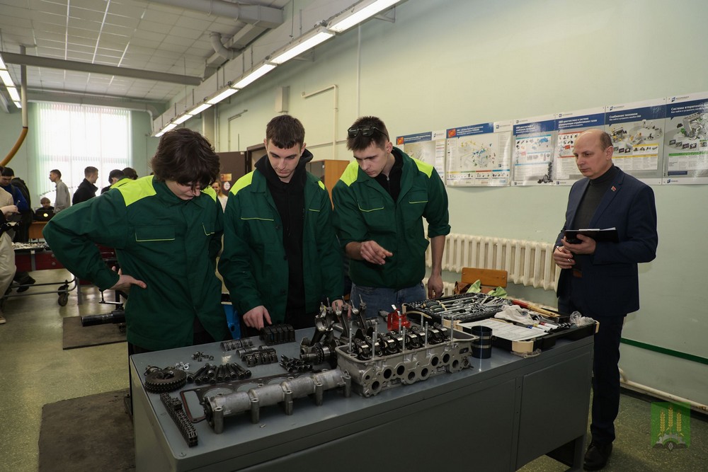 Сборка двигателя