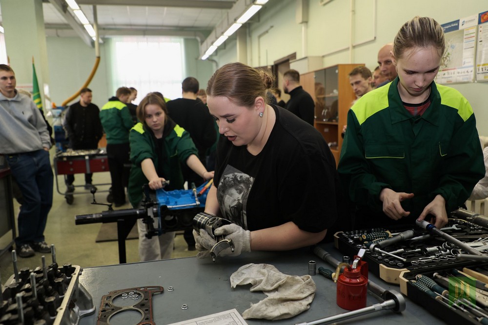 Сборка двигателя