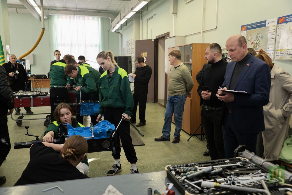 Сборка двигателя