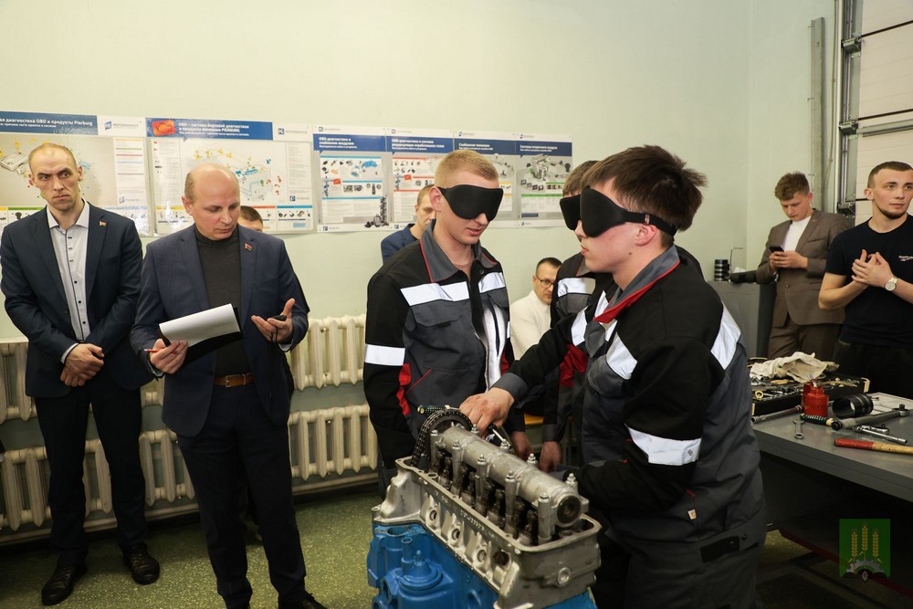 Сборка двигателя