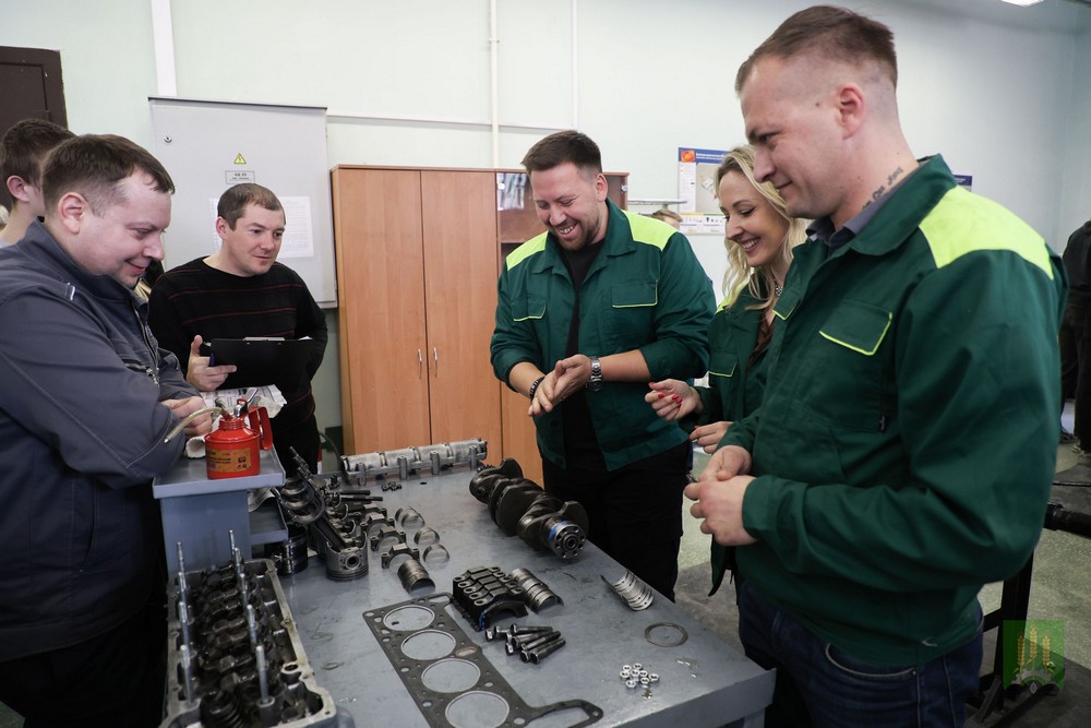 Сборка двигателя