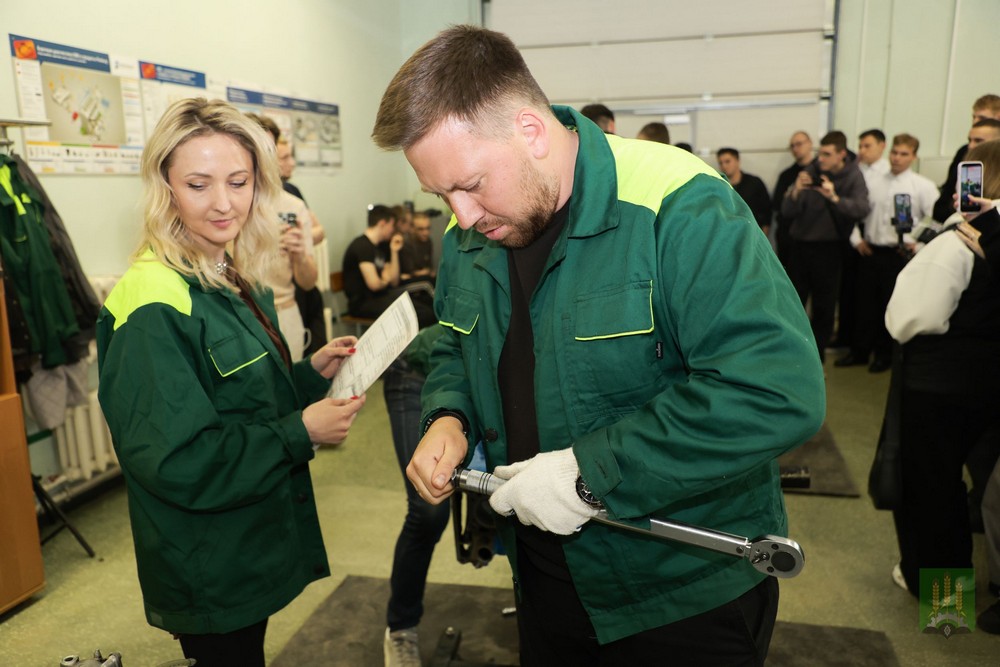 Сборка двигателя