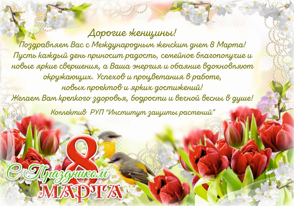 Поздравление