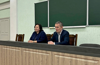 Профориентационная встреча студентов землеустроительного факультета с представителями РУП «Могилевское агентство по государственной регистрации и земельном кадастру»