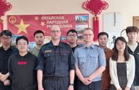 Meeting of foreign students with the representatives of the Gorki District Department of Internal Affairs