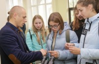 Академию посетили учащиеся Мядельского, Борисовского, Быховского и Дрибинского районов