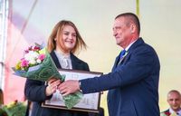 Ксения Заец – лауреат премии  Могилевского облисполкома