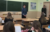Профориентационная работа кафедры финансов и контроля в сельском хозяйстве в Чериковском районе