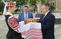 The visit of the Minister