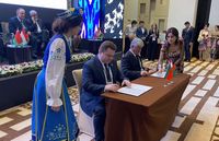 The rector of the academy participated in the 14th meeting of the intergovernmental Tajik-Belarusian commission on trade and economic cooperation