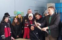 4 декабря академию посетили учащиеся СШ №4 г. Шклова